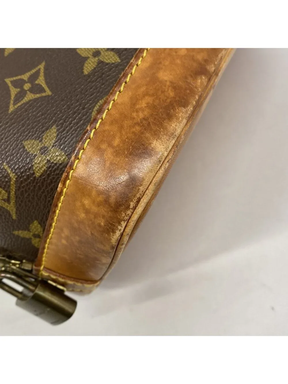 Louis Vuitton Handbag Monogram Alma Brown